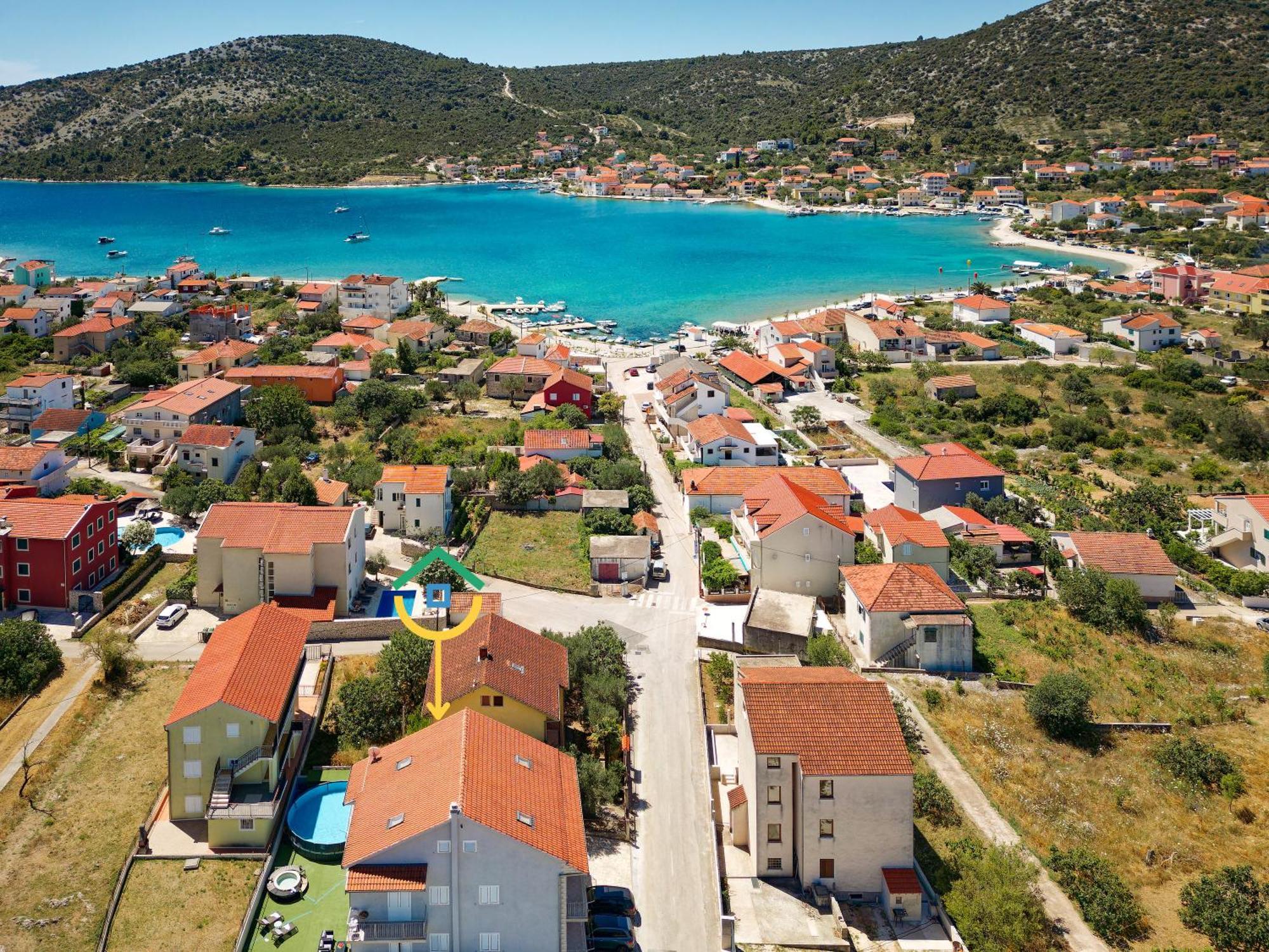 Sun Spalato Mastrinka Vinišće Exterior foto